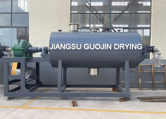 Chemicals Processing Harrow Paddle Rotary Vacuum Dryer 1800L Working Volume