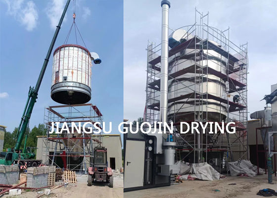 سرعت بالا 15500rpm سرعت چرخش اسپری خشک کننده دستگاه دمای خروجی