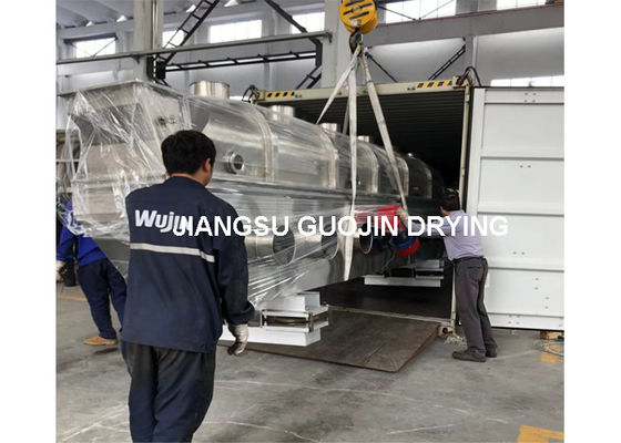 خشک کن بستر مایع فولاد ضد زنگ 290-420kg/h ظرفیت 40-70 درجه دمای هوای خروجی 14.4 M2