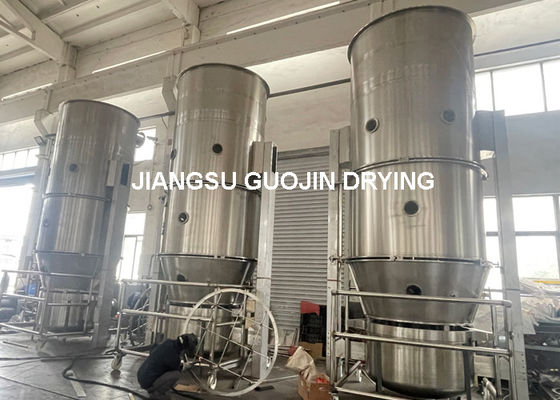 بهره وری 1800mm Granulator با 750kg حداکثر ظرفیت 1500L حجم و 45 Kw قدرت فن