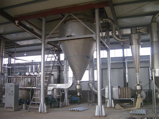 خشک کن اسپری شیمیایی 1000 کیلوگرم در ساعت شیمیایی از جنس استنلس استیل