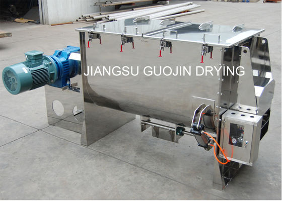 میکسر پودر روبان افقی گرمایش الکتریکی SS 4KW