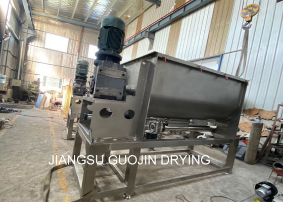 میکسر پودر روبان افقی گرمایش الکتریکی SS 4KW