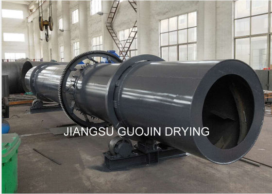ماشین خشک کن دوار 1.2t / h 4KW برای پودر شیمیایی