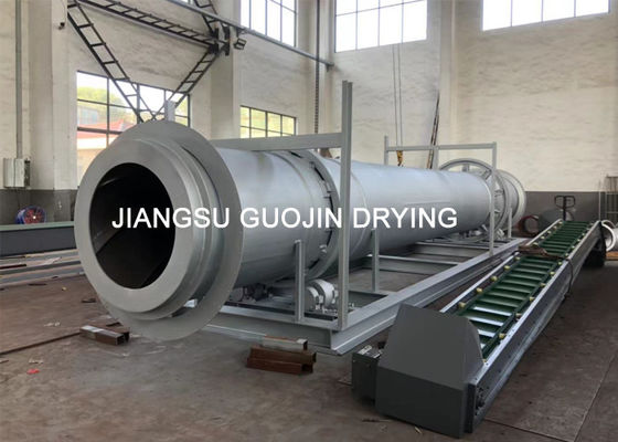 HG2.2*12 Triple Pass Rotary Drum Dryer صنعتی خشک کن مداوم