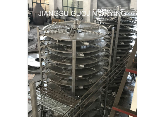 منطقه خشک کردن 78.8M2 دستگاه خشک کن مداوم دیسک 11KW