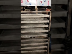 کوره پخت خشک کن چرخشی مواد غذایی CT-C-IV استیل ضد زنگ