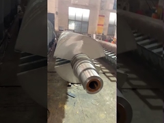 خشک کن پیچی تیغه توخالی کربن فعال 37 کیلووات با سطح انتقال حرارت 68 متر مربع