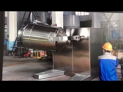 مخلوط کن سه بعدی 200 لیتری 12 دور در دقیقه برای پودر مواد غذایی