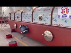 خشک کن بستر سیال پیوسته ارتعاشی افقی سری ZLG-1.5x9 برای شکر